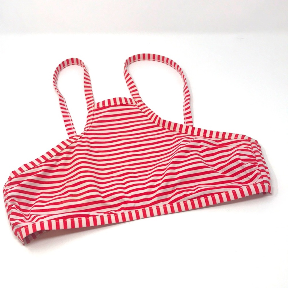 Seafolly Striped high Halter Swim Top